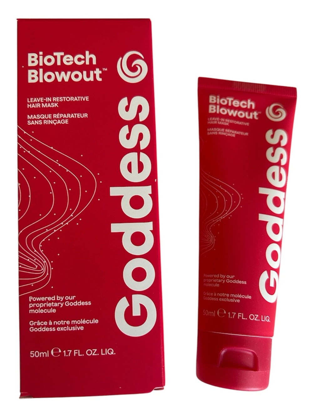 Goddess BioTech Blowout Leave-In Restorative Hair Mask - New in Box